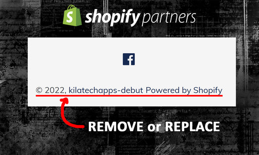Remove "Powered by Shopify" link